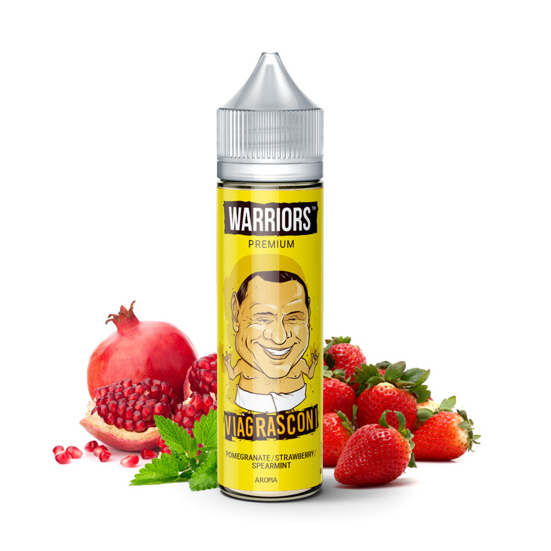 ProVape Příchuť Warriors: Viagrasconi (Granátové jablko, jahoda, máta) 20ml