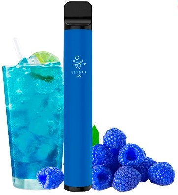 Elf Bar 600 elektronická cigareta Blue Razz Lemonade 20mg