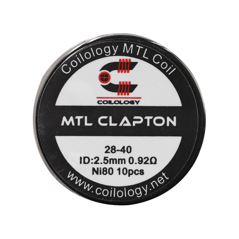 Fotografie Coilology MTL Clapton předmotané spirálky Ni80 0,92ohm 10ks