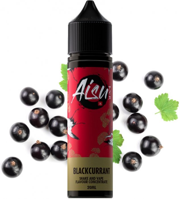 Fotografie Příchuť ZAP! Juice Shake and Vape AISU 20ml Blackcurrant (Černý rybíz)