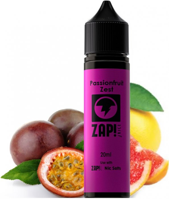 Fotografie Příchuť ZAP! Juice Shake and Vape ZAP 20ml Passionfruit Zest (citrusy a marakuja)