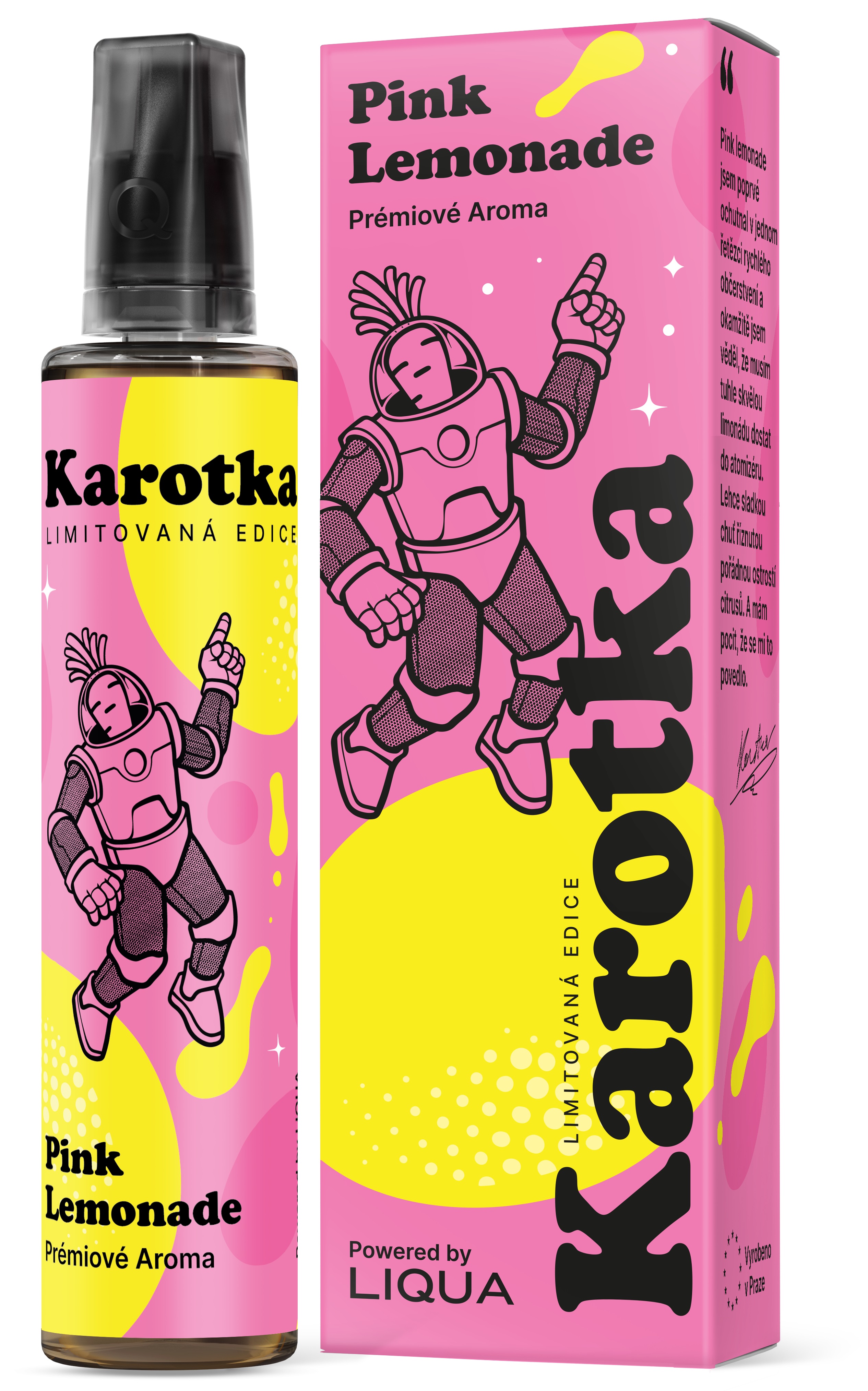 Ritchy-Liqua PŘÍCHUŤ LIQUA MIX&GO PINK LEMONADE 12ML