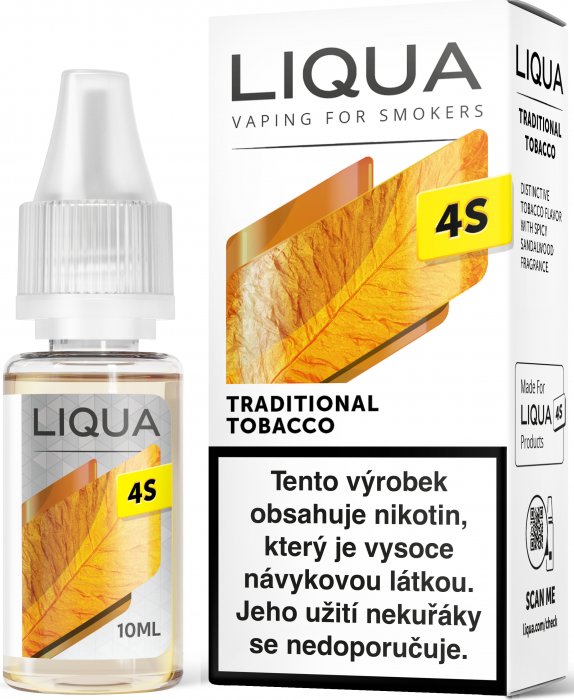 Ritchy-Liqua Liquid LIQUA 4S Traditional Tobacco 10ml-18mg