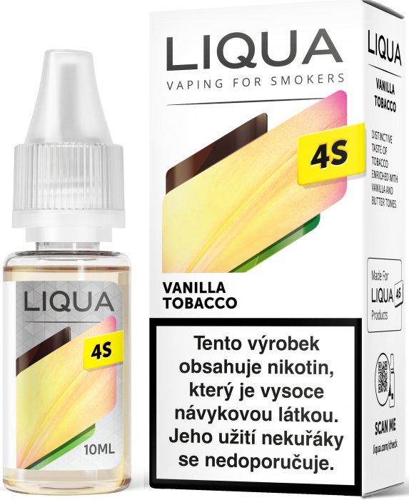Ritchy-Liqua Liquid LIQUA 4S Vanilla Tobacco 10ml-18mg
