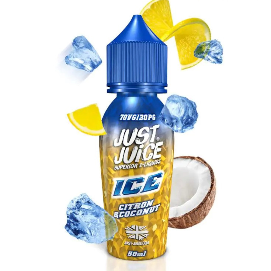 Just Juice (GB) Příchuť Just Juice - ICE Citron & Coconut (Citron s kokosem) 20ml