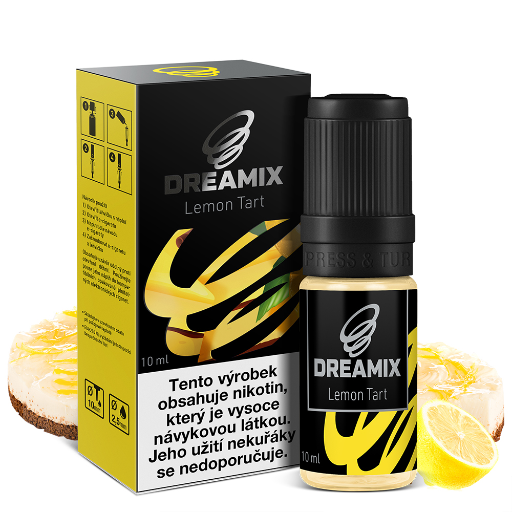 Dreamix - Citronový dort (Lemon Tart) 10ml Obsah nikotinu: 3mg