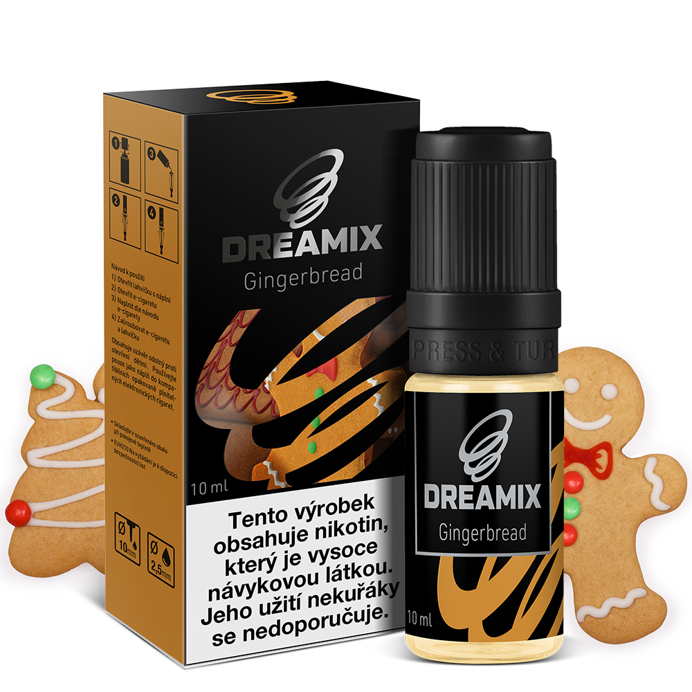 Dreamix - Zázvorová limonáda (Ginger Lemonade) 10ml Obsah nikotinu: 3mg