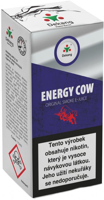 Liquid Dekang Energetický nápoj (Energy Cow) 10ml Obsah nikotinu: 0mg