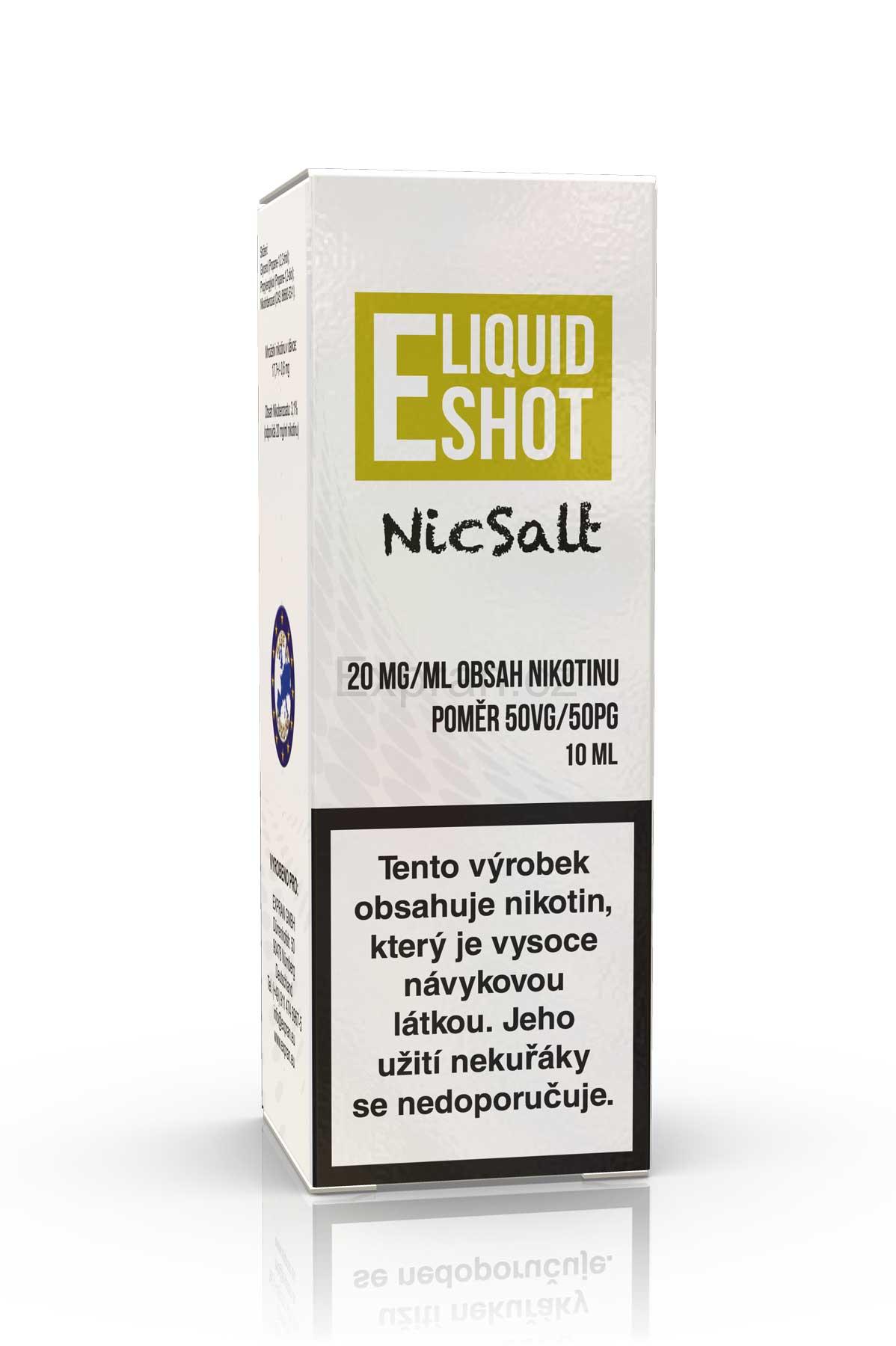 E-LIQUID SHOT NICSALT Booster 10ml 50PG/50VG 20mg