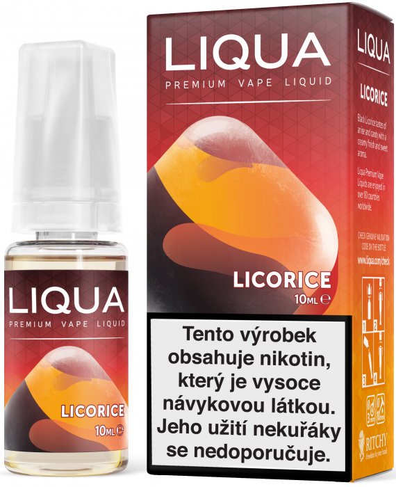 Ritchy Lékořice - Licorice - LIQUA Elements 10ml/3mg