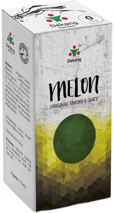 Liquid Dekang Žlutý meloun (Melon) Obsah nikotinu: 11mg