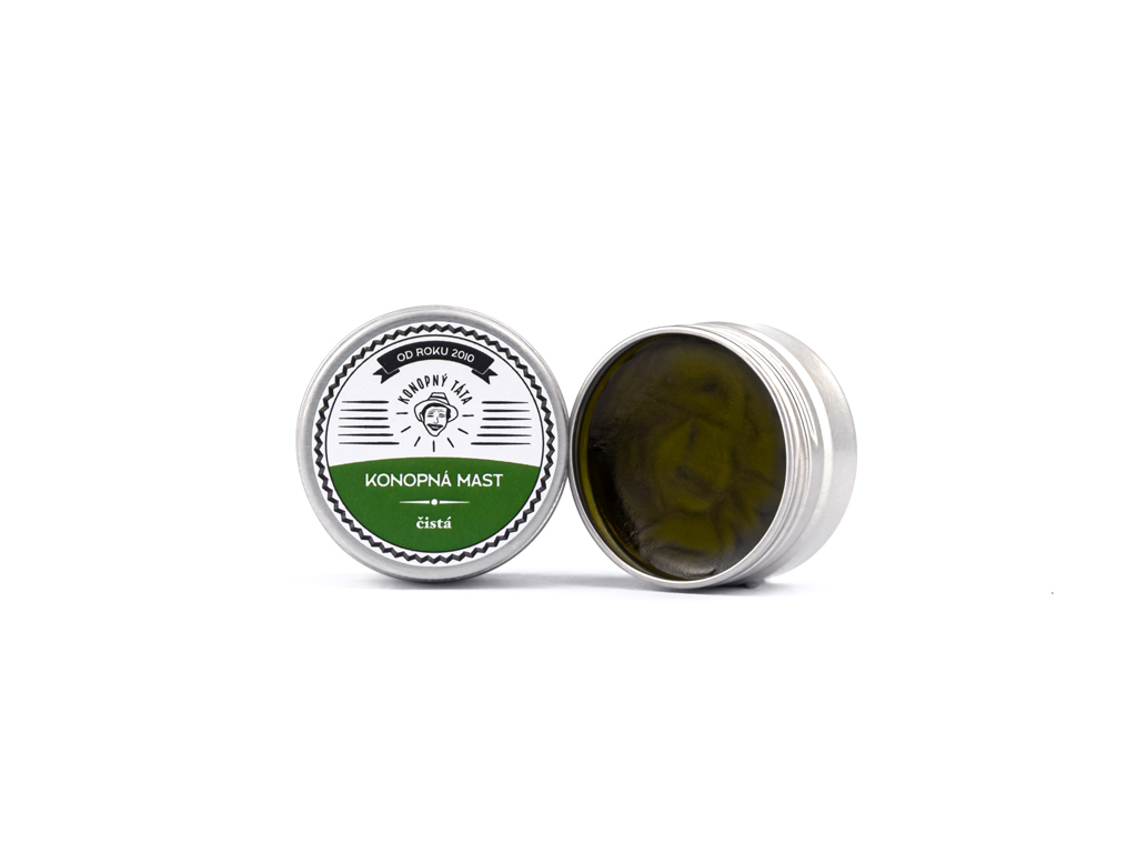 Cestovní Konopná mast čistá 15ml