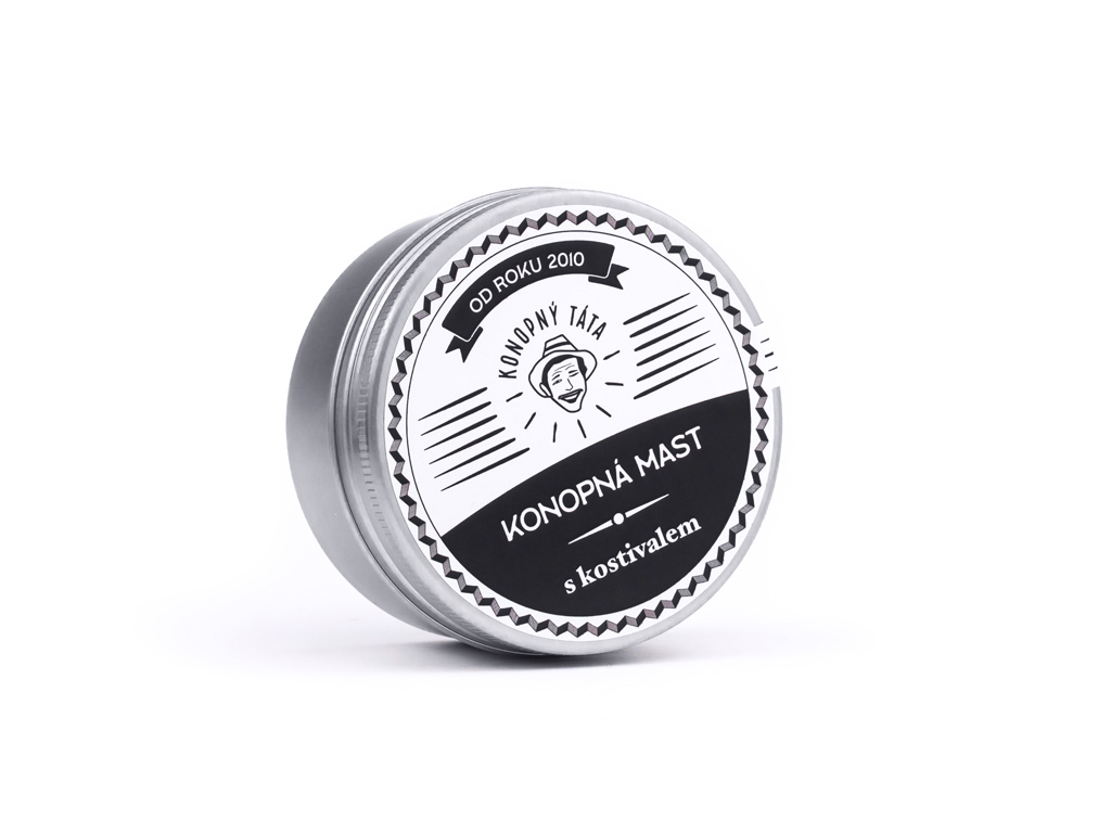 Konopná mast s kostivalem 80ml