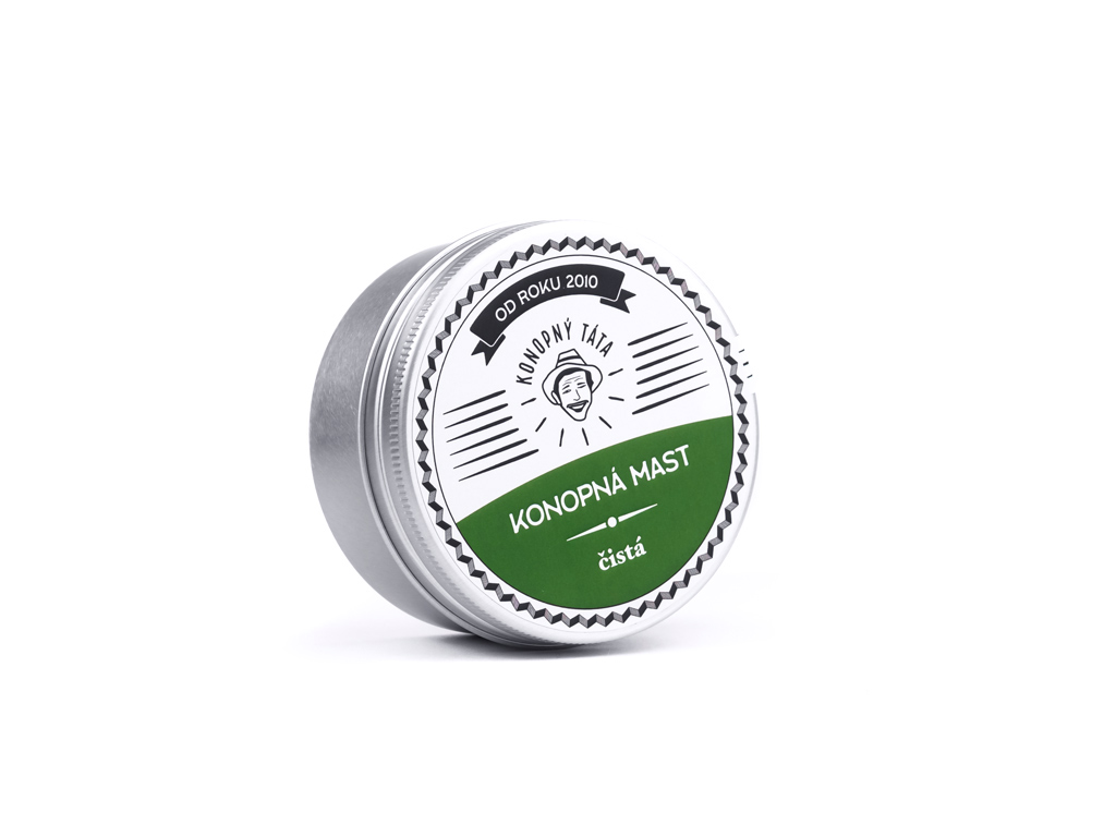 Konopná mast čistá 80ml
