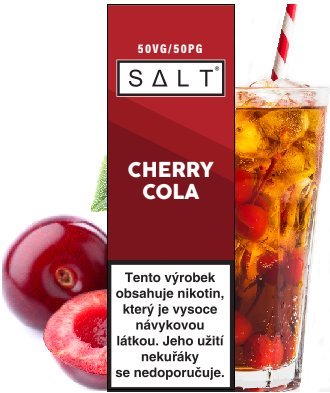 Fotografie Liquid Juice Sauz SALT Cherry Cola 10ml /10mg
