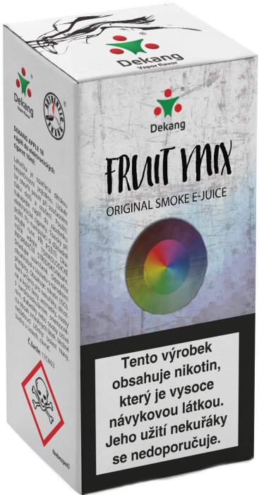 Liquid Dekang Ovocný mix (Fruit Mix) 10ml Obsah nikotinu: 18mg
