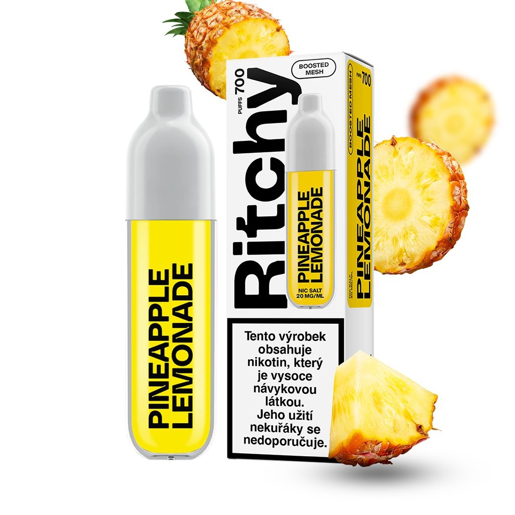 Ritchy Bar 700 Disposable Pod (Pineapple Lemonade) 20mg - jednorázová e-cigareta