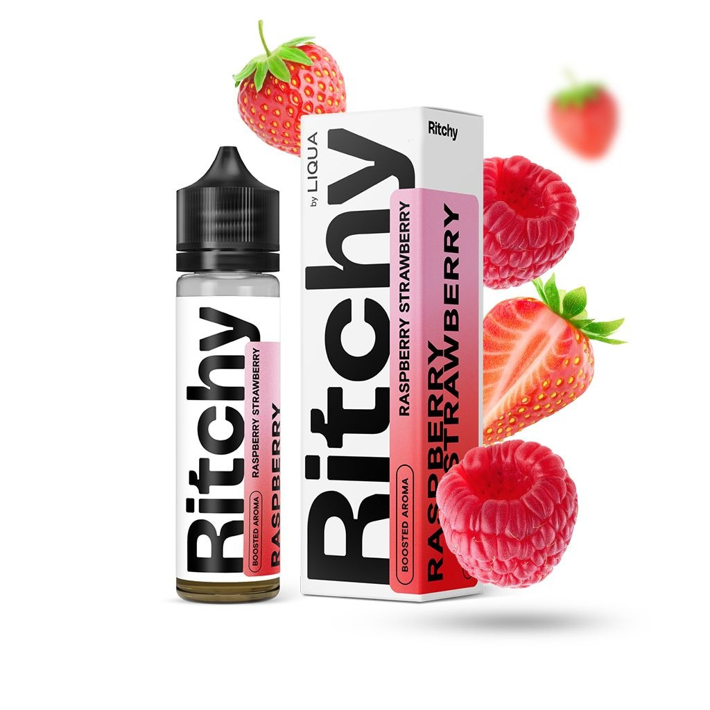 RITCHY aroma 10ml Shake and Vape Raspberry Strawberry (Malina a jahoda)