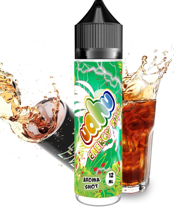 Fotografie Příchuť UAHU Shake and Vape 12ml Energy Shot