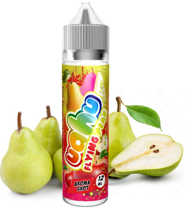 Fotografie Příchuť UAHU Shake and Vape 12ml Flying Pear