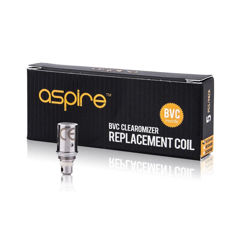 Aspire BVC - náhradní hlava (vertikální spirálky) Odpor: 1.6 Ohm