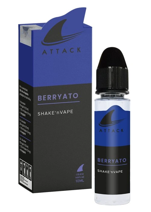 Fotografie Příchuť IMPERIA Shark Attack - Shake and Vape 10ml Berryato