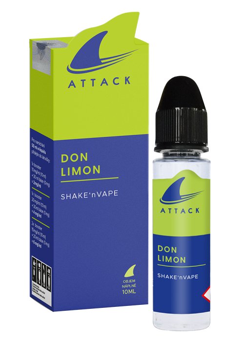 Fotografie Příchuť IMPERIA Shark Attack - Shake and Vape 10ml Don Limon
