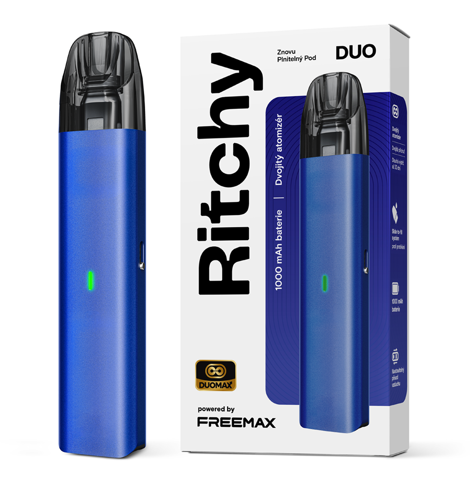 Ritchy Duo Max elektronická cigareta 1000mAh Barva: Modrá