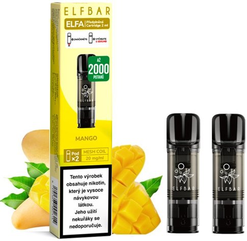 Elf Bar ELFA Pods cartridge Mango 20mg 2ks
