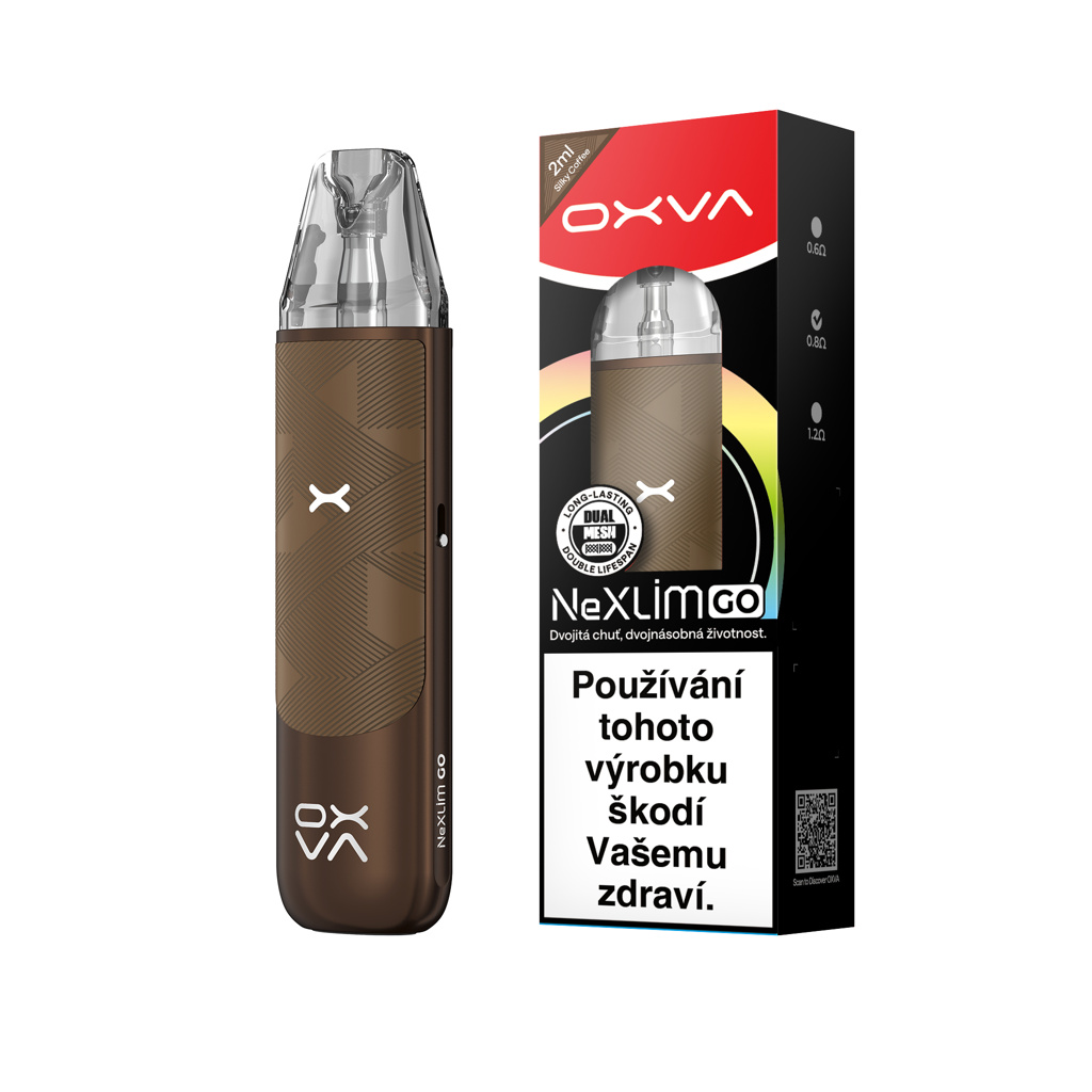OXVA NeXLIM GO elektronická cigareta 1800mAh Barva: Silky Coffee