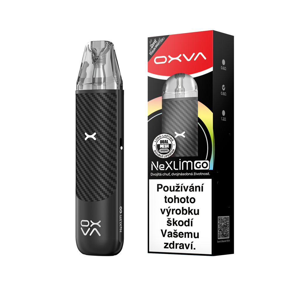 OXVA NeXLIM GO elektronická cigareta 1800mAh Barva: Black Warrior