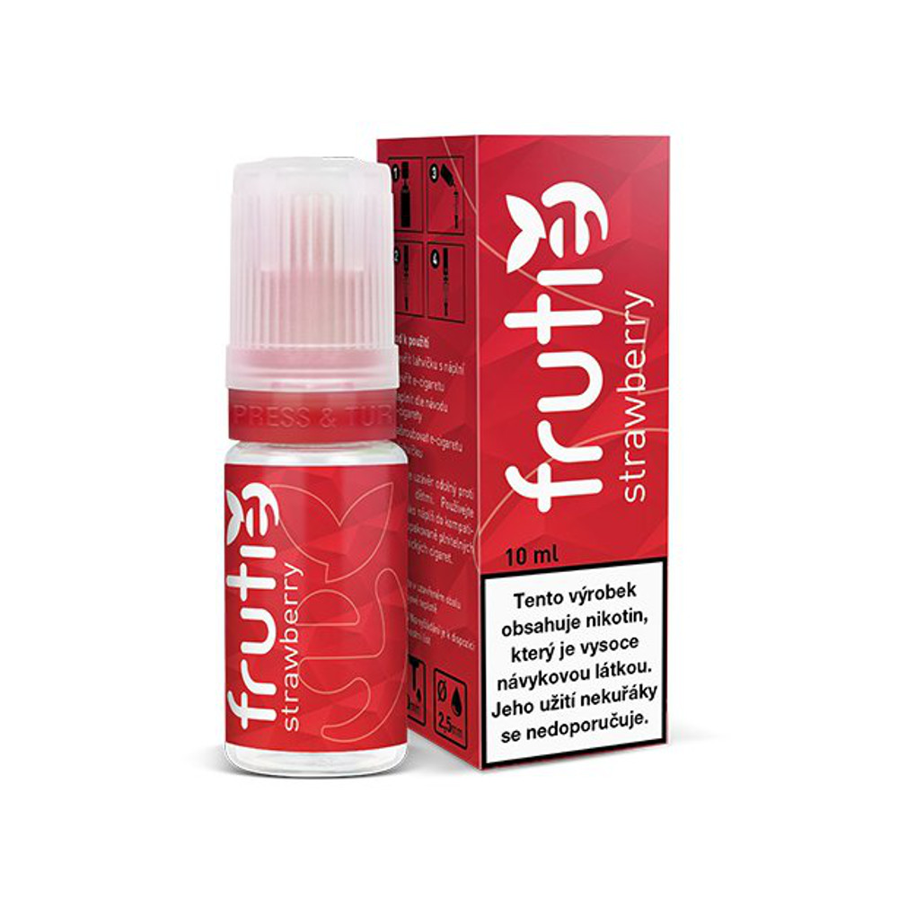 Frutie - Jahoda (Strawberry) 10ml Obsah nikotinu: 0mg