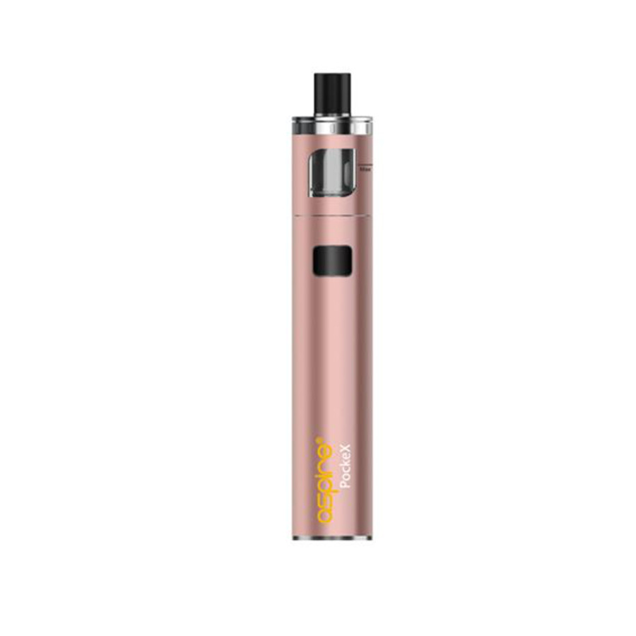 Fotografie aSpire PockeX AIO elektronická cigareta 1500mAh Rose Gold