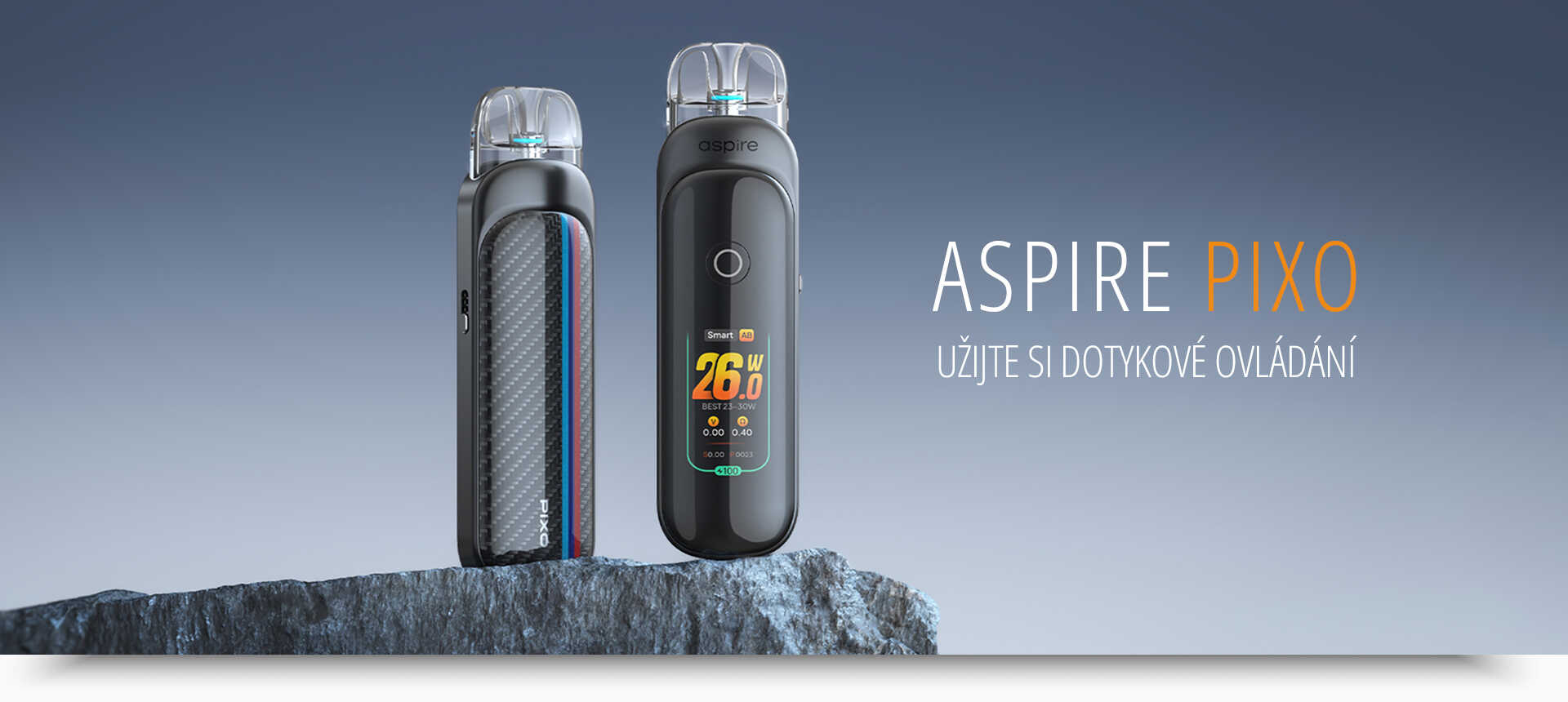 Elektronické cigarety Aspire Pixo | Liquid-shop.cz