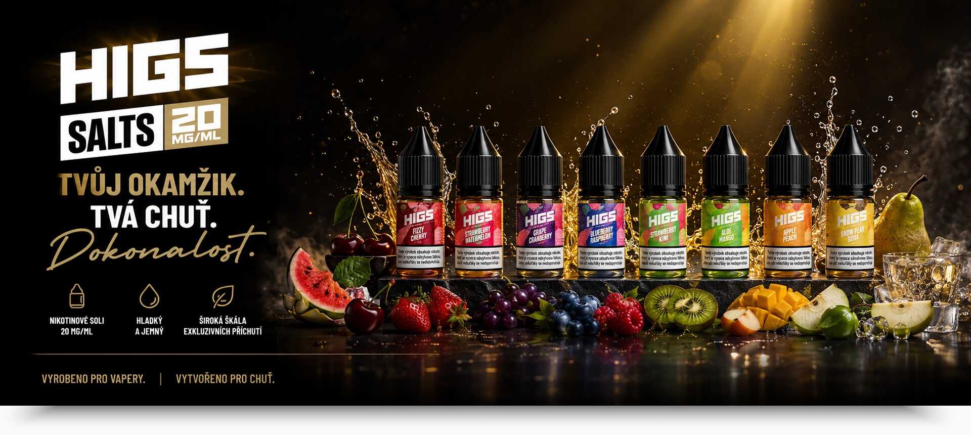 E-liquidy Higs | Liquid-shop.cz