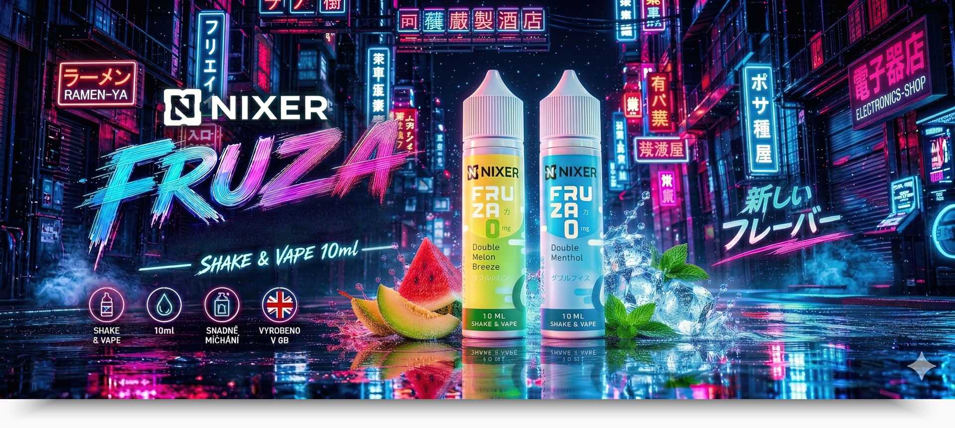 Shake & Vape příchutě - Nixer - Fruza | Liquid-shop.cz