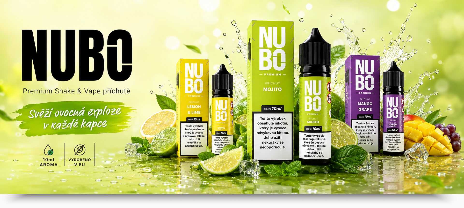Shake & Vape příchutě - NUBO | Liquid-shop.cz