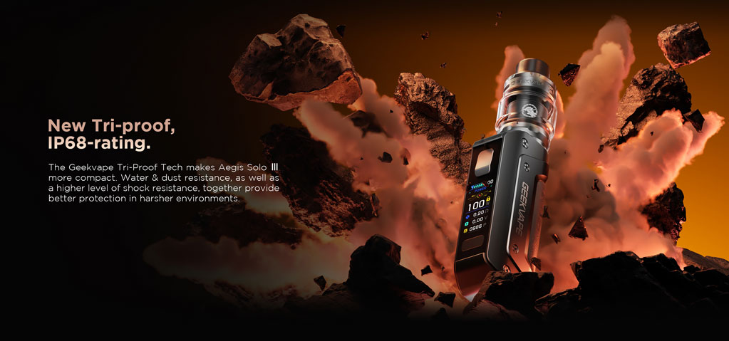 Kompletní elektronický grip GeekVape Aegis Solo 3 Built-in s příslušenstvím