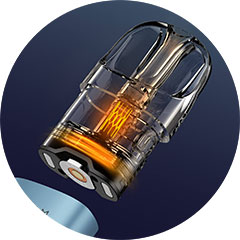 Elektronická cigareta Joyetech EVIO M Pod Kit, Mesh technologie.