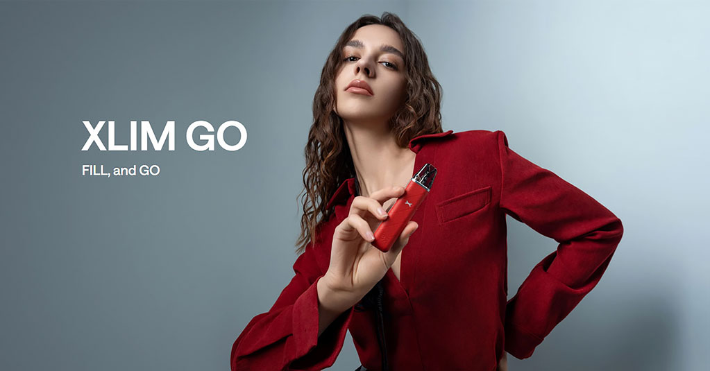 Elektronická cigareta OXVA Xlim Go - elegantní design s koženkovou úpravou