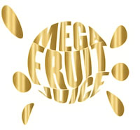 Megafruit Juice, logo výrobce.