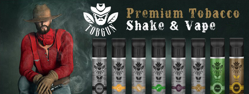 Tobgun Shake and Vape banner