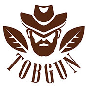 Tobgun logo Shake and Vape