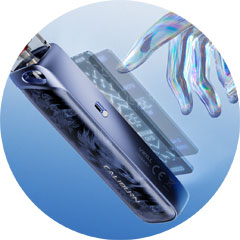 Intuitivní ovládání a výstupní režimy STORM a WAVES