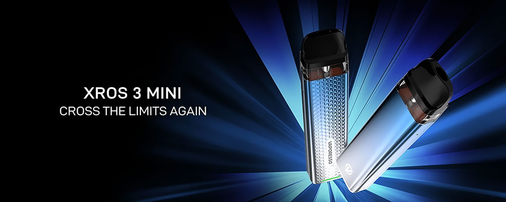 Vaporesso XROS 3 Mini, banner.