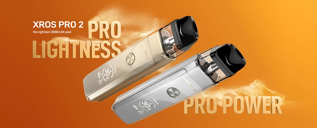 Vaporesso XROS Pro 2 prémiový design z hořčíkové slitiny s elegantním zpracováním