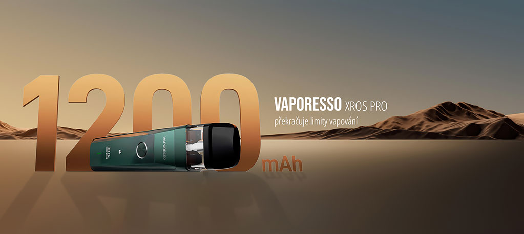 Vaporesso XROS Pro, banner.