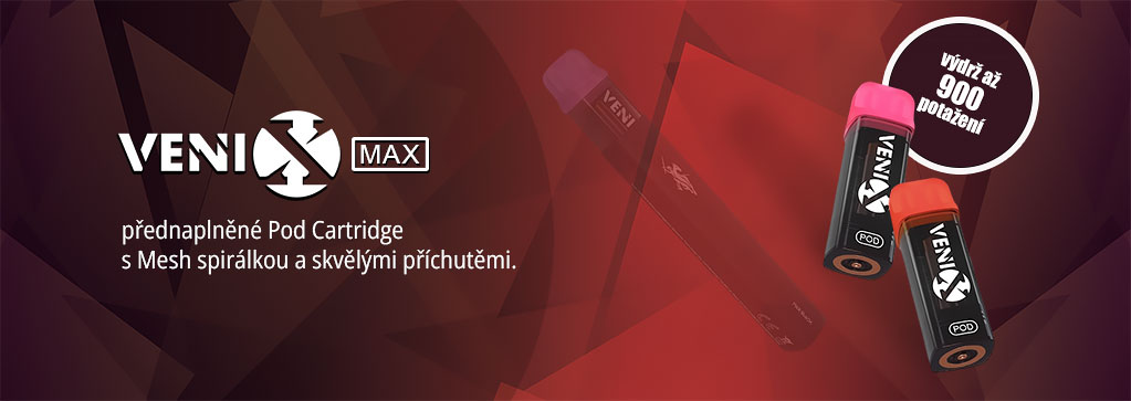 Menix MAX Pod Cartridge, banner.