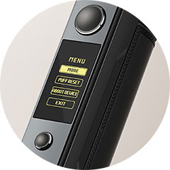 VooPoo Drag S2, režimy.