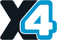 X4 Plus, logo výrobce.